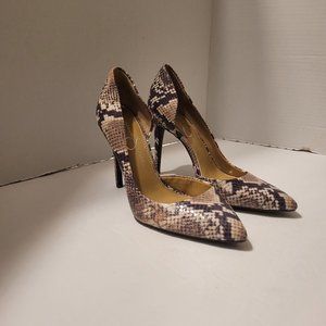 Jessica Simpson Women Stiletto Heels Textile Upper Man-Made Lining/Sole Size 7.5